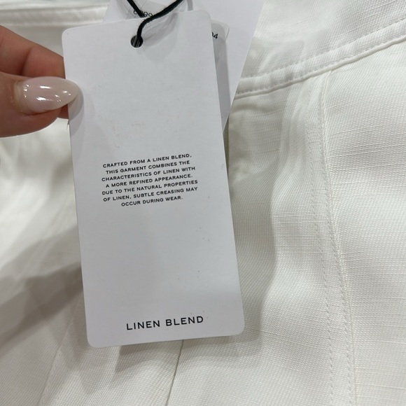 NWT Reiss White Midi Skirt size 0 - Picture 7 of 9